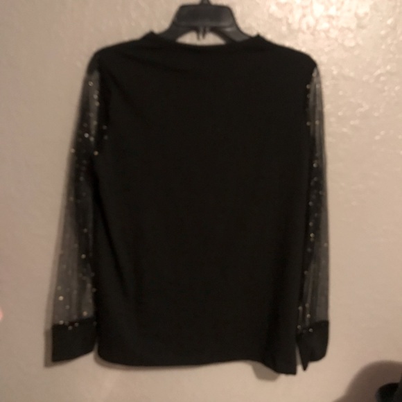 Made with Love Christmas top nwt size S recycled fabric - Picture 3 of 8